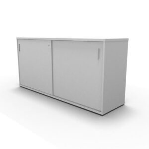 Evolution Sliding Door Storage Cabinet (Desk Height)