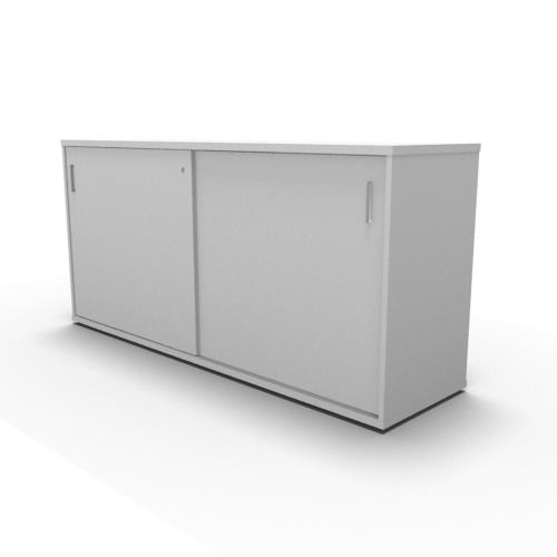 Evolution Sliding Door Storage Cabinet (Desk Height)