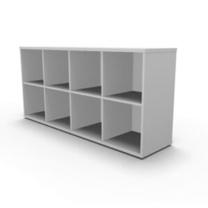 Pigeon Hole Desk Height End Unit