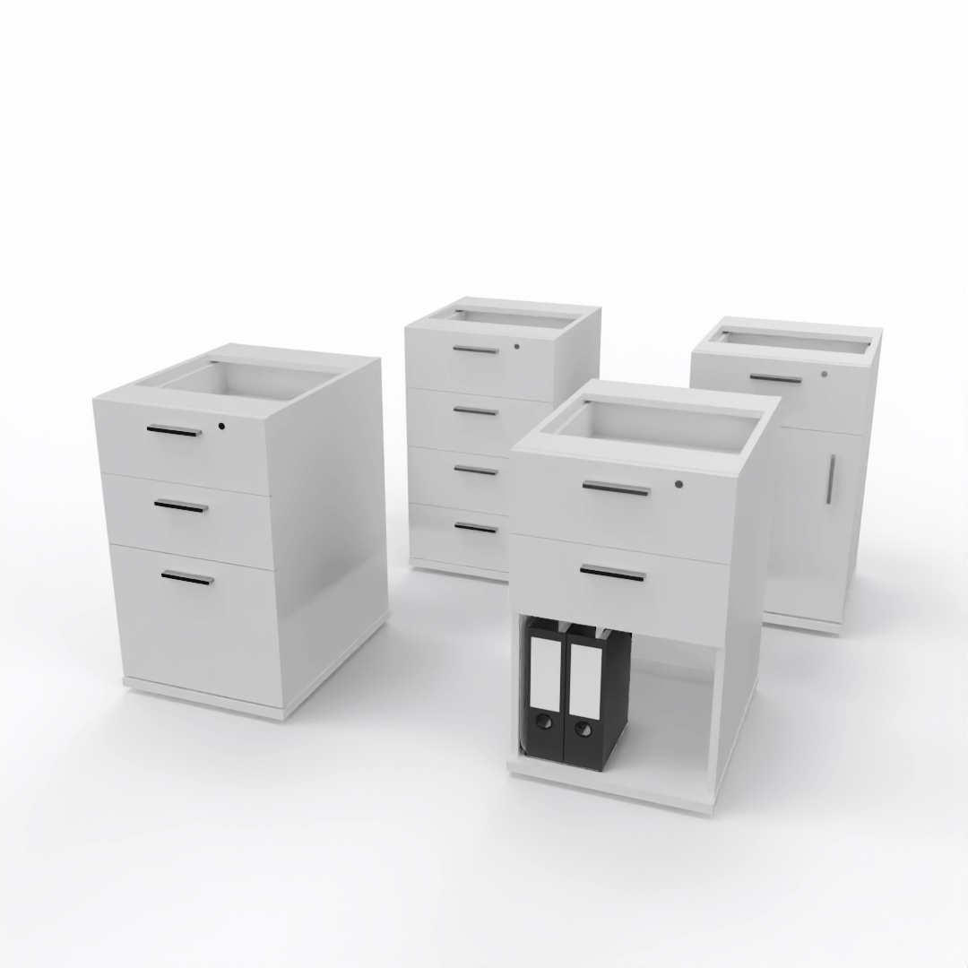 Desk Height Pedestals