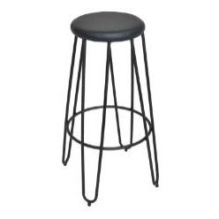 Hairpin Soft Barstool