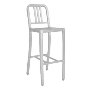 Navy Alu Barstool